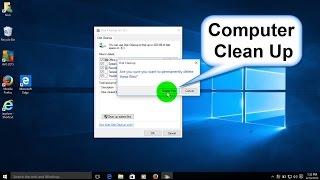 How to Clean your Computer and How to Clean disk space Windows 10  Free amp Easy [upl. by Piselli674]