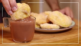 Las TORTAS Fritas MÁS DELICIOSAS y FÁCILES  Receta de CARNAVAL [upl. by Atirhs]