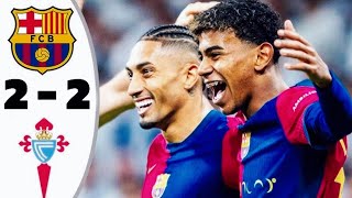 Barcelone vs celta Vigo 22 résumé du match [upl. by Burger]