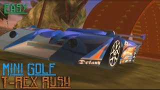 Hot Wheels Beat That Mini Golf Eliminator TRex Rush Easy [upl. by Hannazus]