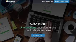 Avitoma  Comment ouvrir une boutique AvitoPro [upl. by Kramal]