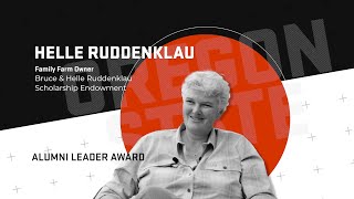 Helle Ruddenklau Distinguished Alumni Leader Award [upl. by Netsrijk]