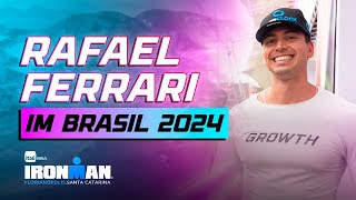 Rafael Ferrari  Triathleta e Produtor de Conteúdo  Entrevistas Ironman Brasil 2024 [upl. by Gussi971]