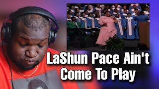 Rev James Moore With the Mississippi Mass Choir with Lashun Pace  Hes A Shelter  Reaction [upl. by Goodyear]