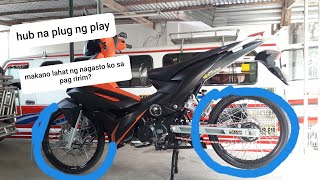 rim set hub na plug n play sa swish mono [upl. by Kammerer885]