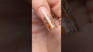 Strass Nail no Molde F1 usando gel sólido moldef1 gelsolido nailartist [upl. by Kcarb]