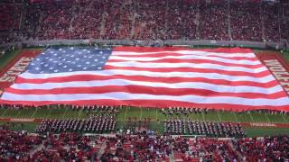 NC State marching band performs Amazing Grace [upl. by Naihtsirc643]