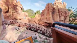 Disneyland Thunder Mountain Attraction Video 2024 [upl. by Ena320]