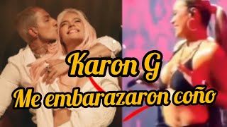 Karon G está embarazada 🤰del artista FEY le metio la ñem4 [upl. by Raybourne84]