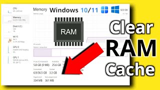 How to Clear Ram Cache in Windows Laptop and PC  🚀 Make Computer Faster [upl. by Eirrej]