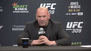 Asking Dana White if you can shower with UFC Fighters [upl. by Aisenat567]