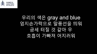 IU아이유  Blueming블루밍  Korea Lyrics Hangul [upl. by Ellerrehc428]