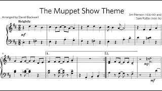 ABRSM Piano 20252026 Grade 3 C2 Henson Pottle arr Blackwell Muppet Show Theme Sheet Music [upl. by Keverne]