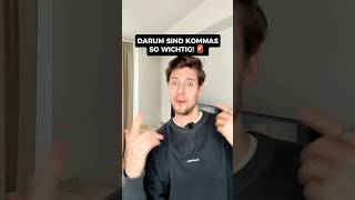 Darum sind Kommas so wichtig 🤪😱 comedy kommas [upl. by Berhley]