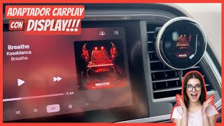 Adaptador CarPlay con pantalla [upl. by Yelime]