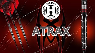 Ḧ̇̃harrowsdartsofficial Atrax 95 Tungstène  21g  Fléchettes pointes acier [upl. by Zsa Zsa]