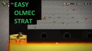 Easy Olmec Fight Strategy All 3 Phases  Spelunky 2 [upl. by Ednil]