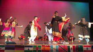 Afghan Cultural Group Dance  Shabnam Hashimi [upl. by Uund]