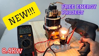 Magnetic Induction Generator Free Energy Experiment [upl. by Ellebyam]