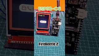 ESP32C6 FireBeetle 2 Getting Start esp32 esp32project electronics diytutorial diy short [upl. by Domela]