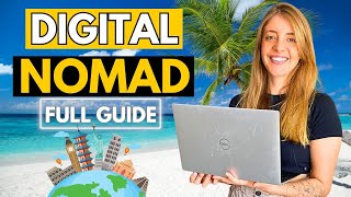 How to Become a DIGITAL NOMAD in 2024  STEPBYSTEP GUIDE [upl. by Sax]