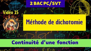 Méthode de dichotomie — Continuité d’une fonction — 2BAC PCSVT [upl. by Relda]