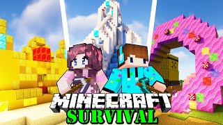 GUA TUNJUKIN RUMAH UDAH JADI DAN SIAP HUNI  Minecraft Survival Bucin S4 36 [upl. by Eletnahc]