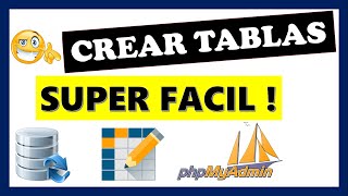 Crear TABLAS en phpMyAdmin ✅ [upl. by O'Mahony]