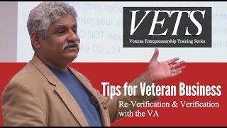 Tips for Veteran Business ReVerification amp Verification with the VA [upl. by Hgielek574]