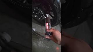 R15 Chain Cleaning and Chain Lube  How to clean bike Chain Sprocket yamaha chain sprocket [upl. by Faria]