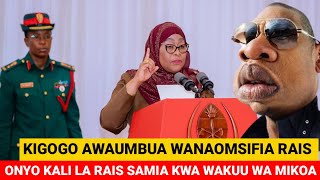 KIMEUMANA KIGOGO AWAUMBUA WANAOMSIFIA RAIS SAMIA quot RAIS HAWATAMBUI FANYENI KAZIquot MTATUMBULIWA [upl. by Naret]