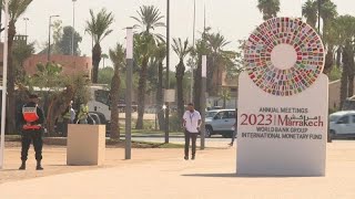 Morocco World Bank and IMF hold annual meeting in Marrakech [upl. by Allez]