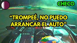 Por ESTO Abandonó Checo Pérez  Trompo Gran Premio Qatar 2024 [upl. by Ysiad]