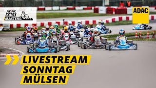 ADAC Kart Masters Mülsen 2023  Live  Sonntag [upl. by Greenwald]