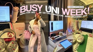 immersive study vlog 🧚🏾‍♀️ balancing busy uni days pro tips amp student success at london college [upl. by Godewyn]