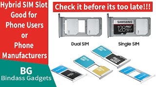 What is Hybrid SIM Slot Advantages and Disadvantages of Hybrid SIM slot [upl. by Atinot140]