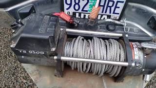 Best Winch  Superwinch Tiger Shark 9500lb Winch Review [upl. by Aon573]