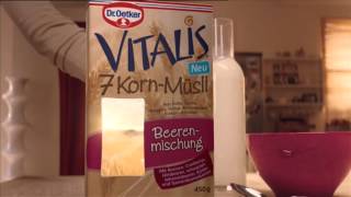 Dr Oetker VITALIS Werbung 2013 [upl. by Daisey]