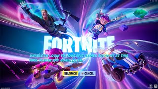 How to FIX UNABLE TO LOGIN TO EPIC GAMES ACCOUNT How to Log into Fortnite [upl. by Haidabez]