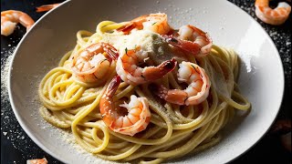 Creamy Parmesan Garlic Shrimp Pasta A Luxurious Dinner in Minutes [upl. by Rooney]