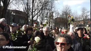 Joden en moslims houden solidariteitswandeling door Centrum Van Amsterdam [upl. by Rednaeel585]