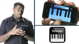 VIRTUOSO PIANO app demo from The Carphone Warehouse [upl. by Sherwynd]