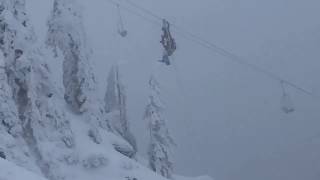 Whitefish 200ft Ski Lift Rescue [upl. by Tymothy]