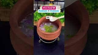 Rice Kanji 🤍 Natural Probiotics Breakfast for Gut Health shorts cooking neetukapoor kanji yt [upl. by Welcy]