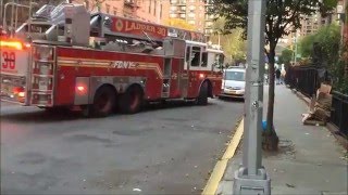 FDNY RESPONDING COMPILATION 39 FULL OF BLAZING SIRENS amp LOUD AIR HORNS THROUGHOUT NEW YORK CITY [upl. by Jessalyn425]