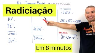 FÁCIL e RÁPIDO  RADICIAÇÃO EM 8 MINUTOS [upl. by Eesac]