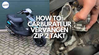 Carburateur Vervangen Zip 2 Takt  Fresh Parts [upl. by Cato]