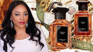 NEW GUERLAIN TOBACCO HONEY FULL REVIEW SILLAGE PROJECTION LONGEVITY OVERALL FEELINGS 😲 [upl. by Aikan620]