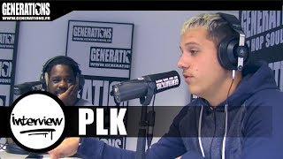 PLK  Interview Ténébreux Live des Studios de Generations [upl. by Ybbob]