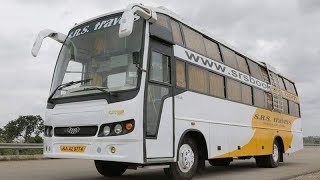 SRS TRAVELS  NON AC SLEEPER SEATER  BUS REVIEW [upl. by Nodnnarb]